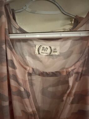 24/7 by Maurice's Pink Camo dress